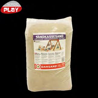 LEK I TRÄDGÅRDEN Sand till sandlåda 38V Undvik colibakterier i din sandlåda med certifierad sand. Sand som är uppgrävd, tvättad, silad och packad hos Dansand A/S i Danmark.