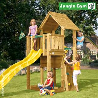 Jungle Gym "Cubby", Kompakt och mångsidigt lektorn Med det kompakta, men otroligt mångsidiga, Jungle Gym Cubby lektorn finns det möjlighet för aktiviteter på många olika nivåer.