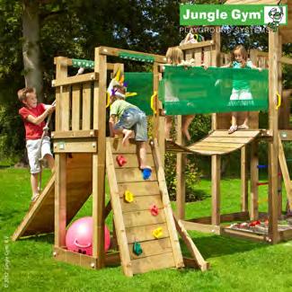 Jungle Gym "Bridge module" Ännu en innovativ utbyggnadsmodul till ditt Jungle Gym lektorn, som barnen kommer älska.