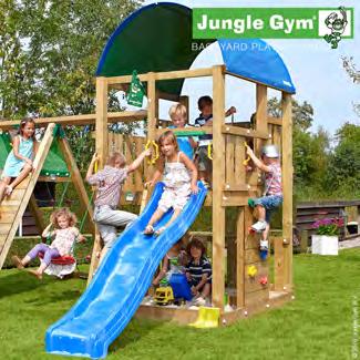 Jungle Gym Farm lektorn med klättermodul och 1 gunga Drömmer du om att bli bonde, så är Farm det helt rätta lektornet Jungle Gym Farm är det perfekta lektornet till energiska, unga bönder och blir
