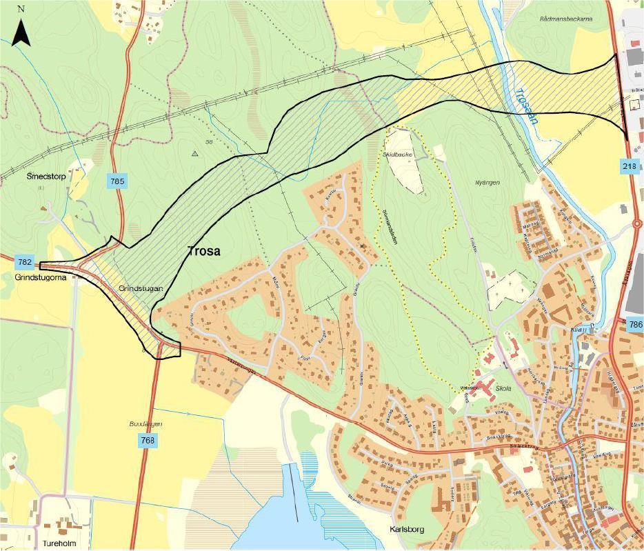 UPPDRAG Infart västra Trosa UPPDRAGSNUMMER 2203080 UPPDRAGSLEDARE Mats Pettersson UPPRÄTTAD AV Anders Söderström DATUM GRANSKAD AV Anders Söderström Vattenståndsberäkningar Trosaån Samtliga nivåer