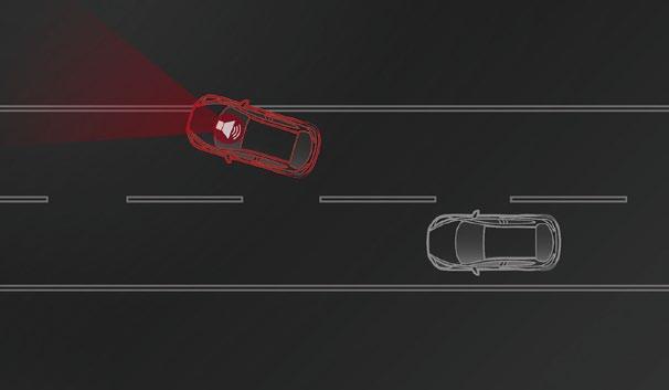 MAZDA RADAR CRUISE CONTROL A V A N C E R A D S Ä K E R H E T S - T E K N I K De aktiva och passiva säkerhetssystemen i Mazda CX-3 är tillverkade uppifrån och ned för att varna dig för överhängande