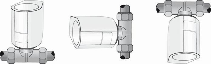 Vi rekommenderar följande kabellängder för installation av ett 24 V-system: Signalledning, standard: 0,22 mm² 20 m J-Y(ST)Y: 0,8 mm² 45