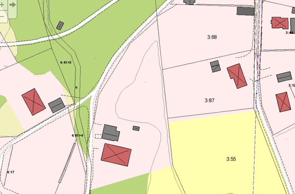 Utanför verksamhetsområde - avtalskund Anslutning sker vid gräns för verksamhetsområdet eller ledningsrättsområdet.