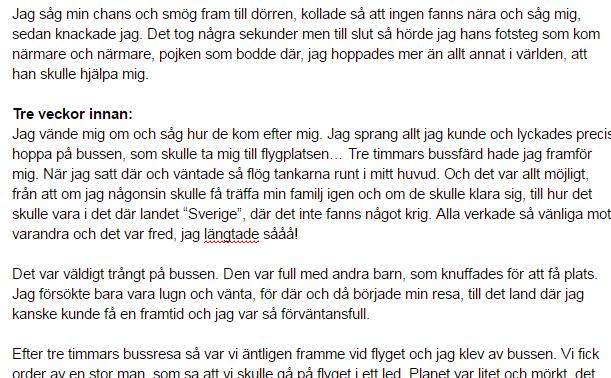 skrift, läsa och analysera skönlitteratur