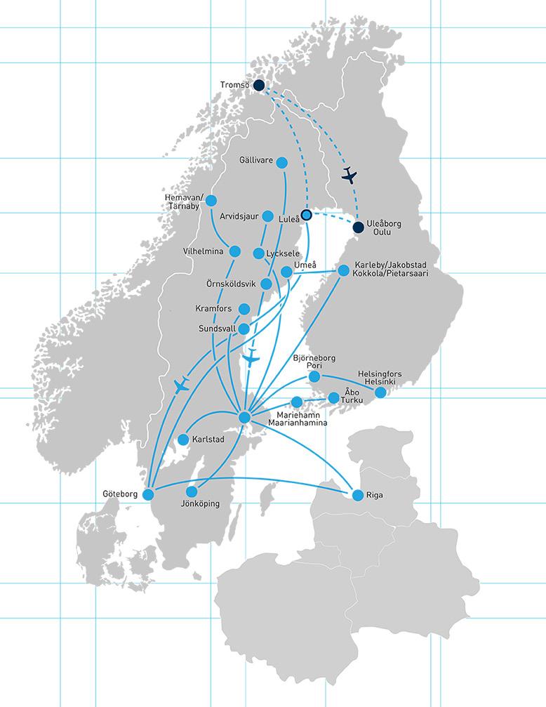 Destinationer Destinationer: Arlanda - Hemavan/Tärnaby Arlanda - Kramfors Arlanda - Lycksele Arlanda - Vilhelmina Arlanda Örnsköldsvik Arlanda Gällivare Arlanda - Arvidsjaur