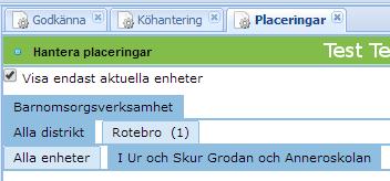 Du väljer vy genom att antingen använda fälturval i funktionen eller genom att spara din egen profil. Filter är en engångsfunktion där du ex.