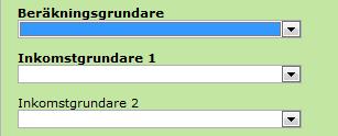 Enhetsadministratören ska alltid kontrollera Inkomstgrundare 1 och 2. Skrolla ned till adresser och klicka på +.