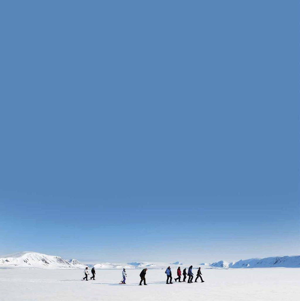 VÅR PÅ SVALBARD MED SEA ENDURANCE I maj bjuds Svalbards besökare på en förunderlig renhet, vackra pastellfärger och makalösa vyer.