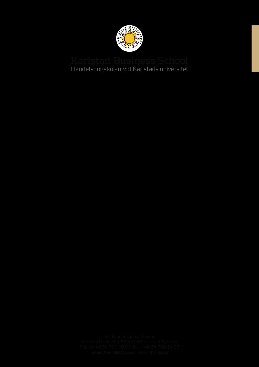 Eugenia Olsson Marit Kallas och nedskrivning En jämförelse mellan olika branscher and impairment A