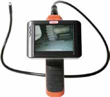 150733115 Videoscope för inspektion och besiktning av svåråtkomliga utrymmen. Foton och videofilmer kan sparas för dokumentation.