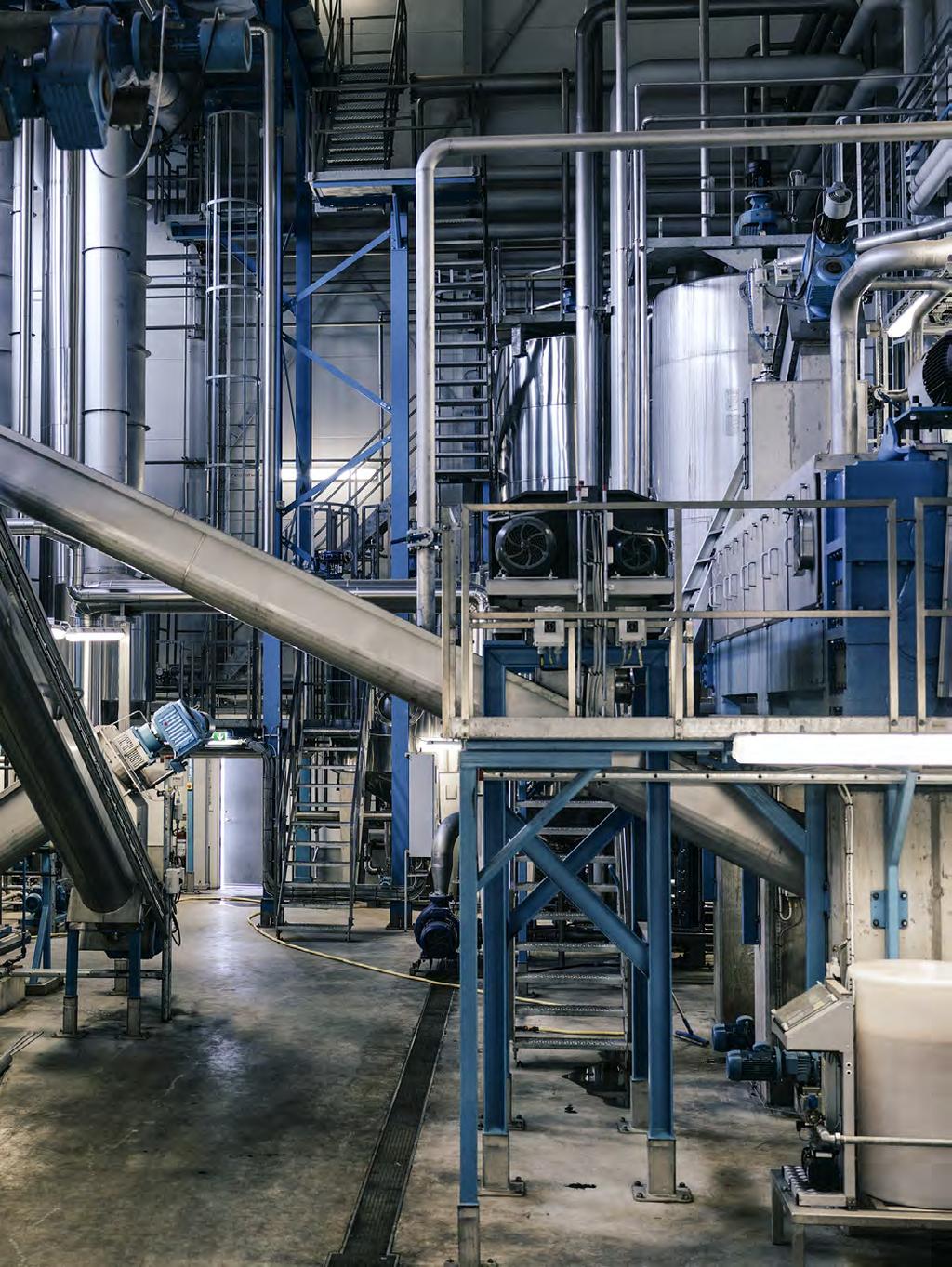 Miljö En god start för en unik satsning på bioenergi Den nya biobränsleanläggningen i Grängesberg ersätter fossil olja med restprodukten drav från ölbryggningen.