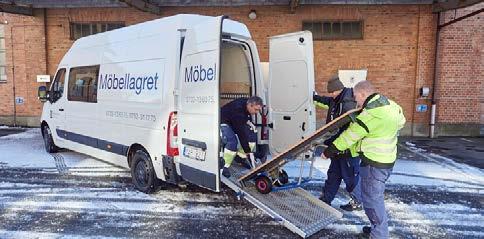 Möbellagret Möbellagret är en daglig verksamhet som hanterar kommunens överskott av möbler. Efter översyn och eventuella reparationer återanvänds möblerna i kommunens verksamheter.