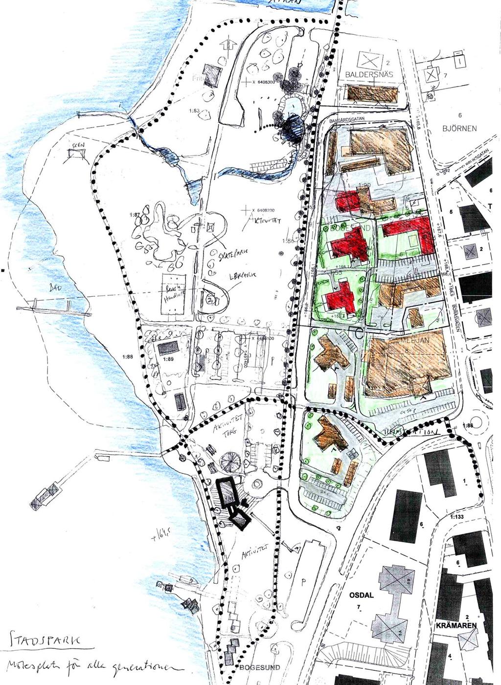9 Illustration visande kv Smedjan med omnejd. STÖRNINGAR Många människor kommer att vara i rörelse i samband med sammankomster i Rikets sal.