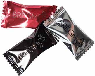 karamell med fyllningar: (pristillägg 7:-/kg) 02006 Chokladfylld mint 02015