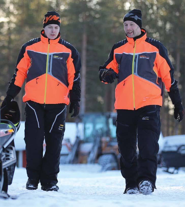 utvecklat för att ge ultimat skydd mot vädret även under de längsta skoteräventyren.