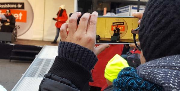 En av aktivisterna, Thomas Juneborg, har gjort några otillgänglighetsinventeringar i Jönköping och Gränna. Dessa ledde till tidningsartiklar i lokalpressen.