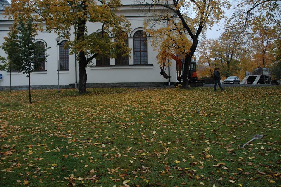 Sammanfattning Länsmuseet Västernorrland har utfört en särskild arkeologisk utredning vid domkyrkan i Härnösand.