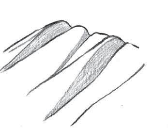 Rynkfot Rynka tyget eller rynka och sy fast en volang i ett moment. Lämplig för tunna till medelgrova tyger. Raksöm, (vänster nålläge), stygnlängd 4. Ju längre stygnlängd, desto mer rynkas tyget.