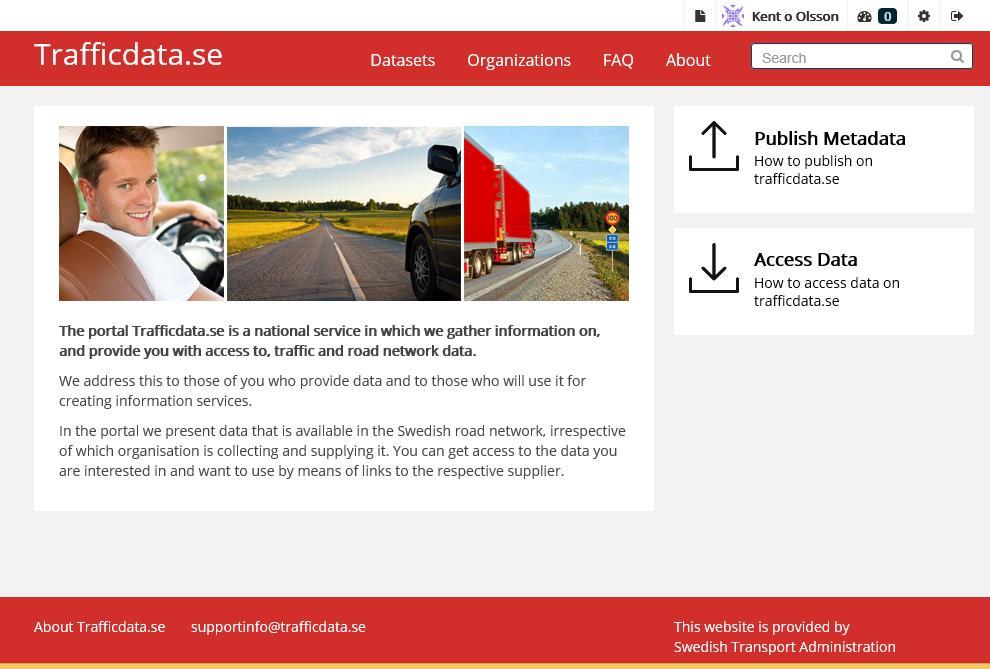 2.3 Publicera metadata Börja med