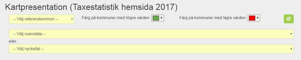 3 Referens-kartpresentationer (från sökmallar) Välj först sökmall som för tematisk kartpresentation.