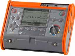 MPI-520 Besiktningsinstrument MPI 520 är ett kraftfullt besiktningsinstrument för installationskontroll