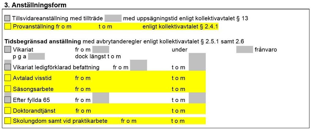 Övriga tjänstemän på