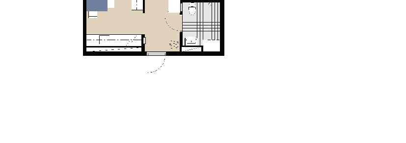4 Hörnlägenhet med fönster i tre väderstreck 4 Stort Rum 4 ljusinsläpp Rum & kök & kök 109 109 m² m² Öppen och flexibel planlösning 2 Två stora badrum och kök, 46 m² Kompakt lägenhet med öppna