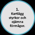 För förståelse personens individuella förutsättningar och behov För att kunna göra situationsanalyser För att kunna kravanpassa och