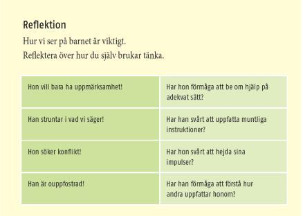 Svårt att planera och organisera eget arbete (planering/organisation)