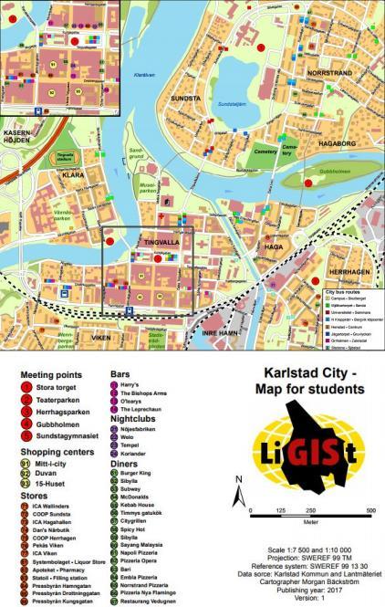 Karta över Karlstad Engagera dig i din studentförening Cirka en månad efter nollningen är det årsmöte och de nedanstående posterna tilldelas.