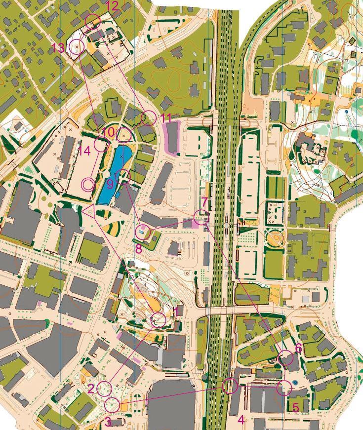 Tävlingsterrängen Äldre kartor från tävlingsområdet finns på arrangörernas sidor: https://keravanurheilijat.