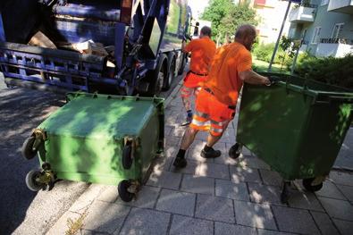 SOPHÄMTARN AS ARBETSMILJÖ ALLAS ANSVAR n Lägre tempo i insamlingsarbetet.