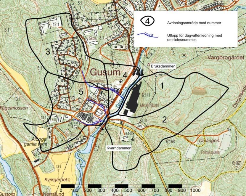 verkliga regleringsvolymen bedöms vara något större eftersom det även finns en del översvämningsmarker (naturliga våtmarker) på ömse sidor om ån.