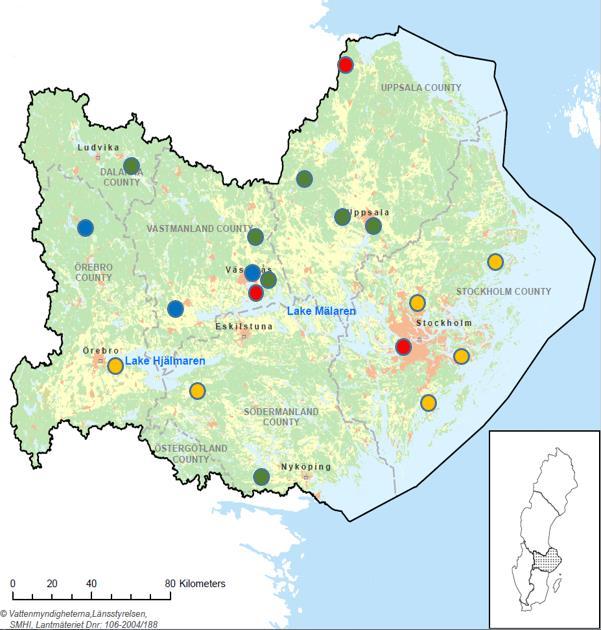 Ny kunskap och bättre metoder Projekt inom fem tematiska områden 1. Bättre vattenplanering 2.