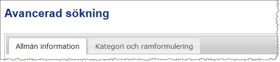 Avancerad sökning Med hjälp av alternativet Avancerad sökning i menyn Produkter kan du leta rätt på (befintliga och tidigare versioner av) produkter i CPNP genom att kombinera flera sökkriterier.