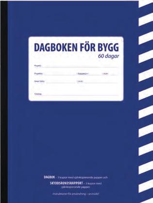 Dagboken för bygg Dagboken för bygg - 30 dagar Dagbok för bygg i