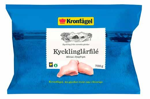 Max 2 förp per hushåll 29 :- Kycklinglårfilé Kronfågel, 700 g,