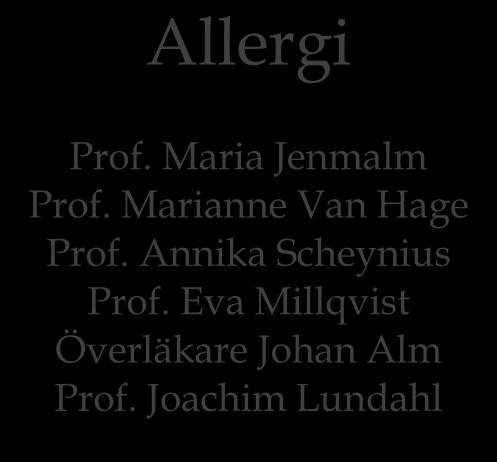 Prof Sougat Misra Prof. Mårten Fernö Doc.