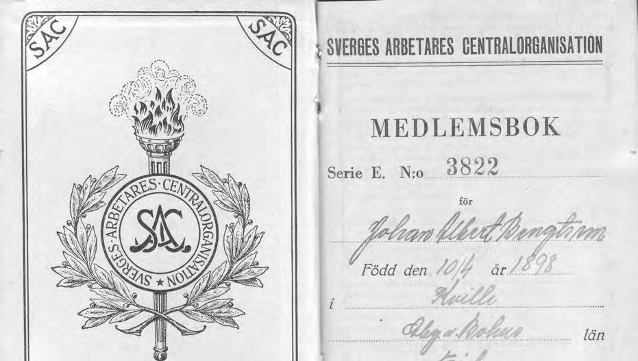 2. Fackföreningsrörelsen Troligtvis bildades den första svenska fackföreningen för stenhuggare i Sundbyberg år 1886 och följdes av flera mer eller mindre livskraftiga föreningar runt om i landet.