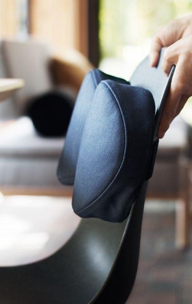 stolsdyna, ORRSTA ljusgrå 149:- The lumbar cushion helps you sit up