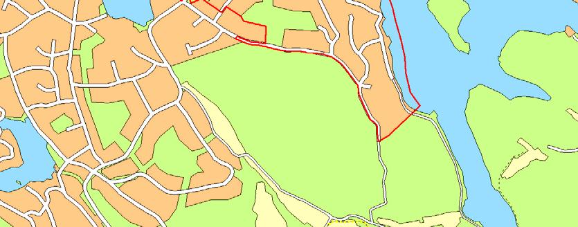 Planen syftar inte till att möjliggöra för avstyckningar. Den befintliga tomtstrukturen avses alltså kvarstå. Detaljplaneområdet omfattar Vikingshill och Sommarbo i Norra Boo.