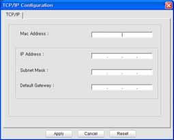 Inställning av IP-adress med programmet SetIP Följande procedur baseras på Windows XP.