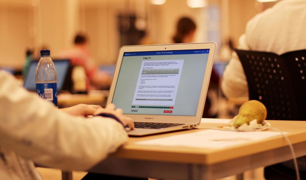 Foto: Olof Siverbo DIGITAL EXAMINATION - DEX INFÖRANDEPROJEKT 2015-2016 Upphandling och införande av