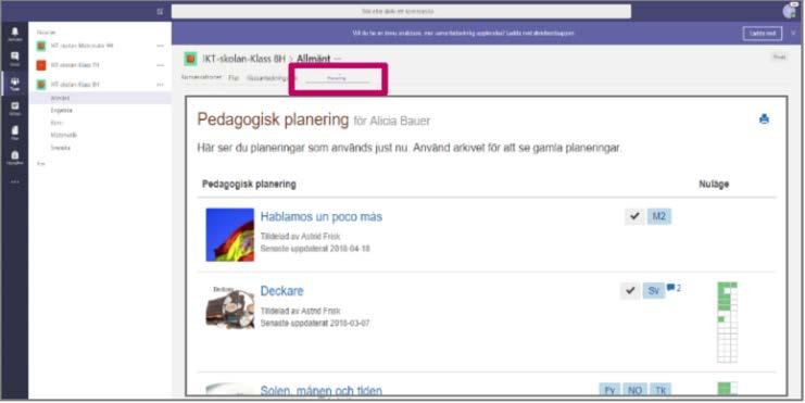 Att lämna in uppgifter i Skolplattformen Lämna in uppgifter i Planerings- och bedömningsverktyget Din lärare bestämmer om du ska göra uppgiften i Teams eller i Planerings- och bedömningsverktyget.