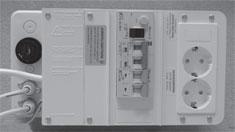 ELSYSTEM ELSYSTEM 230VAC Beskrivning Elsystem Elsystemet i KABE TravelMaster består av tre olika elektriska system: Elsystem 230VAC.