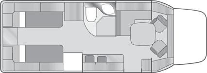 Underhåll PLACERING AV LUFTNINGSNIPPLAR I KABE TRAVELMASTER WB/EB Bakom madrass I soffan (2 st)