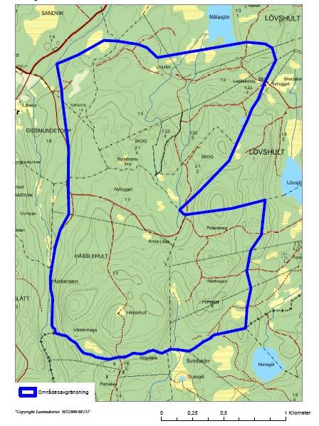 Projektstatus Projekt Tritteboda - omfattar del i Sävsjö kommun - initialt även del i Växjö kommun