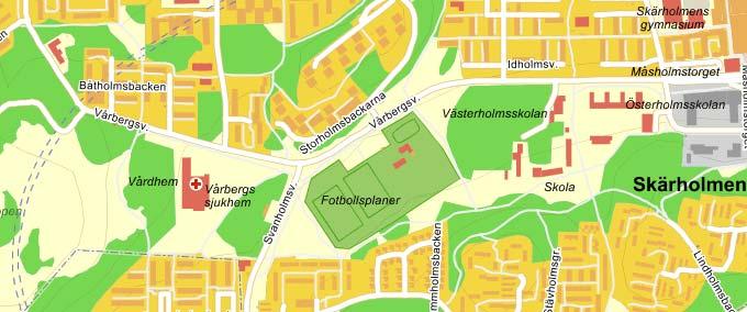 årbergsvägen, Skärholmen, Stockholms stad Rapport nummer 2017-099 r01 2017-08-28, sid 4 (9) 1 Bakgrund årbergsvägen ingår i Stockholms stads projekt Fokus Skärholmen.