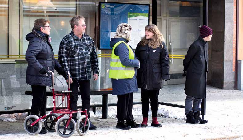 REGIONAL TRANSPORTPLAN FÖR VÄSTERNORRLAND 2018-2029 KAPITEL 5 Regional transportplan 2018-2029 55 Foto: Daniel Håkansson transportlösning på landsbygd.